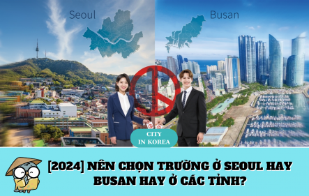 [2024] NÊN CHỌN TRƯỜNG Ở SEOUL HAY BUSAN HAY Ở CÁC TỈNH?